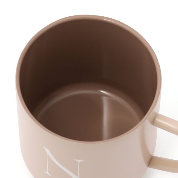 Initial Stainless Steel Mug N - Image 6