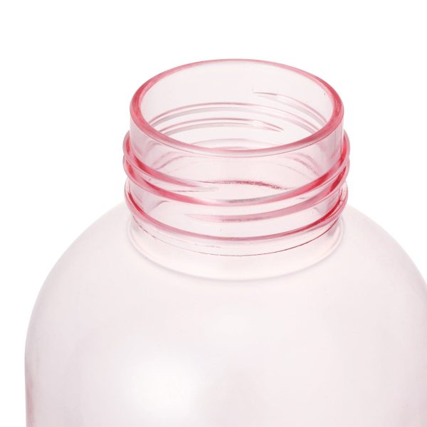 Clear Bottle 600Ml Pink - Image 2