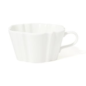 Blanche Soup Cup Wave  White