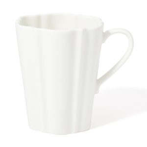 Blanche Mug Wave  White