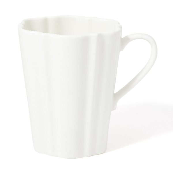 Blanche Mug Wave  White