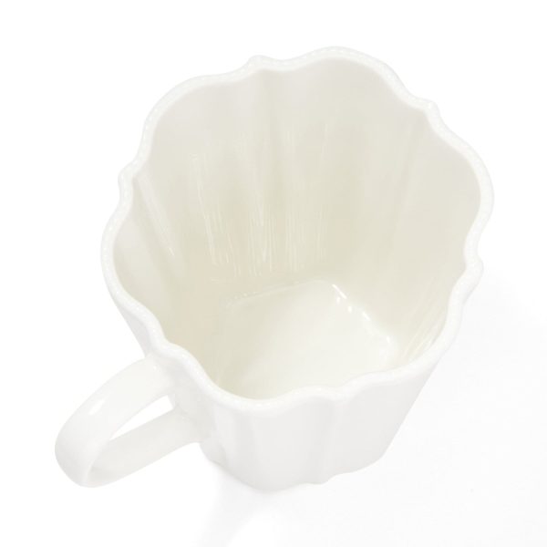 Blanche Mug Wave  White - Image 5