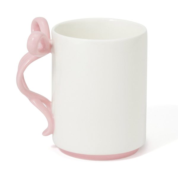 Ribbon Mug Pink - Image 2