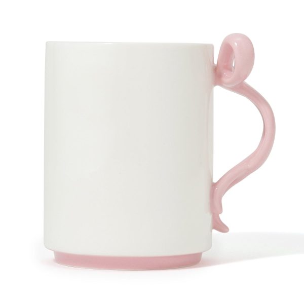 Ribbon Mug Pink - Image 3
