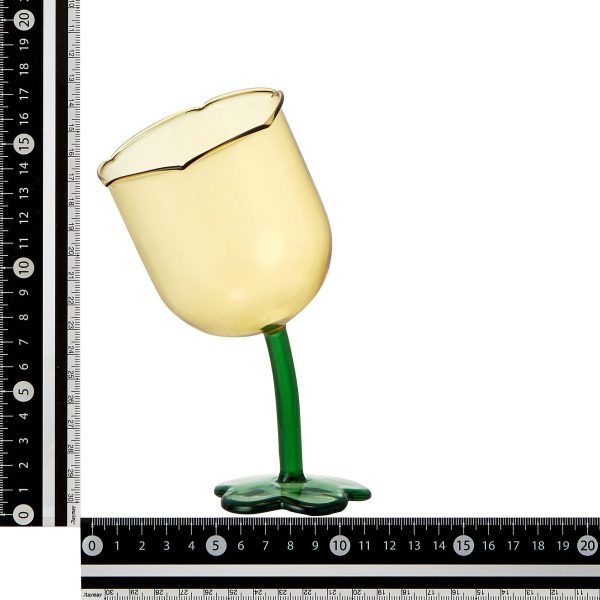 Tulip Glass  Yellow - Image 6