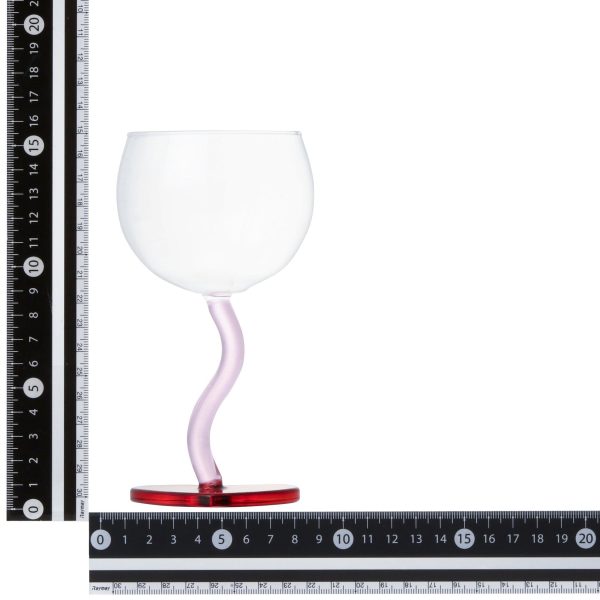 Heart Wine Glass Red - Image 5