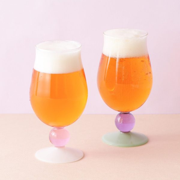 Tulip Beer Glass Purple - Image 8