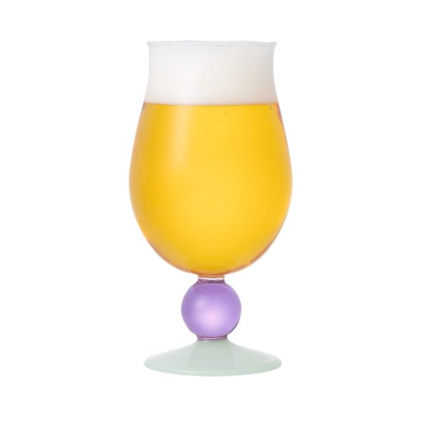 Tulip Beer Glass Purple - Image 2