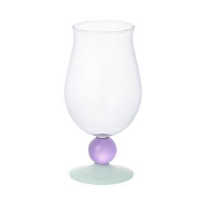 Tulip Beer Glass Purple